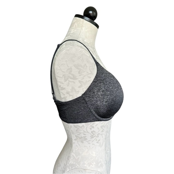 Victoria's Secret Uplift Semi-Demi Bra Heather Grey Underwire Multiway 32DD - Picture 3 of 12